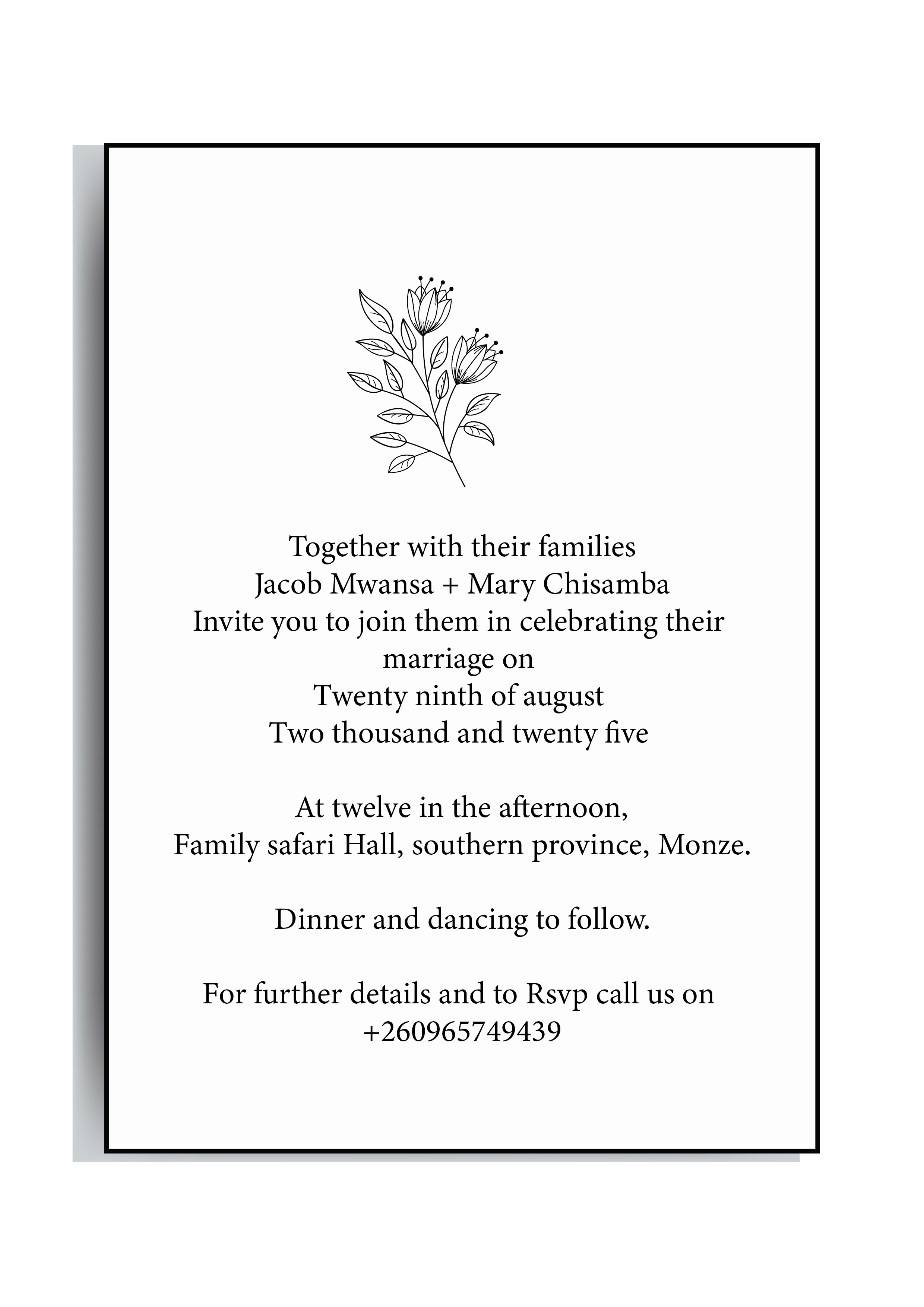 Save the Date
